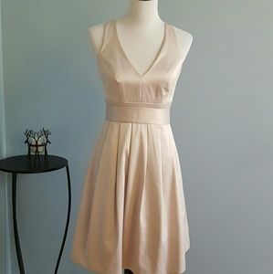 Oyster, White House Black Market dress.